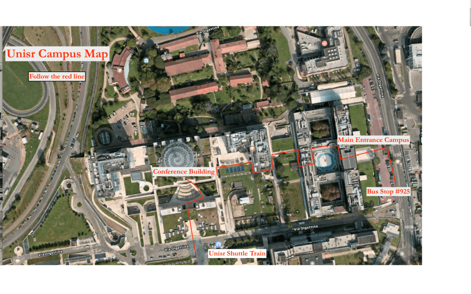 Unisr campus map